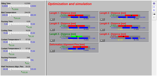 VARIMOS : Résultat des modifications des paramètres d'influence sur les critères de qualité VARIMOS : Résultat des modifications des paramètres d'influence sur les critères de qualité